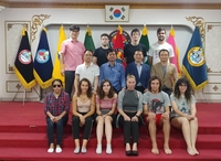 경찰무도스페인협회 협회장 및 지도자 내방(2019.08